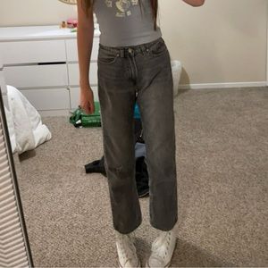 grey bdg jeans (urban outfitters)